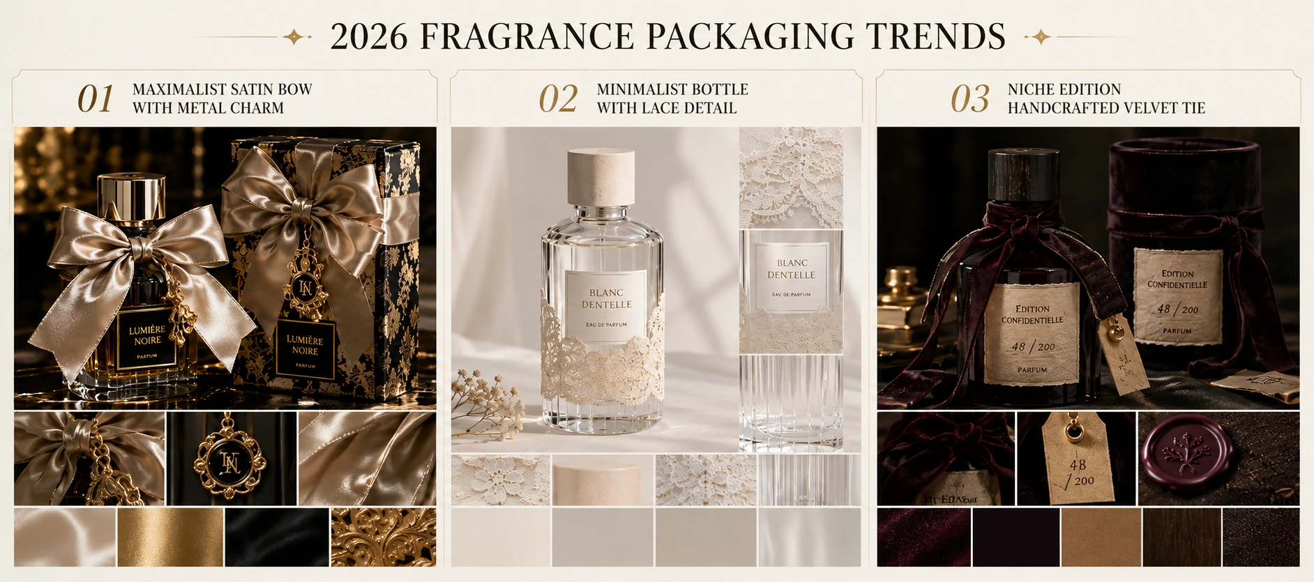 2026 fragrance packaging trends moodboard