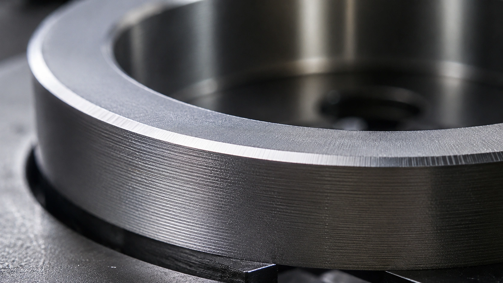 CNC metal ring macro