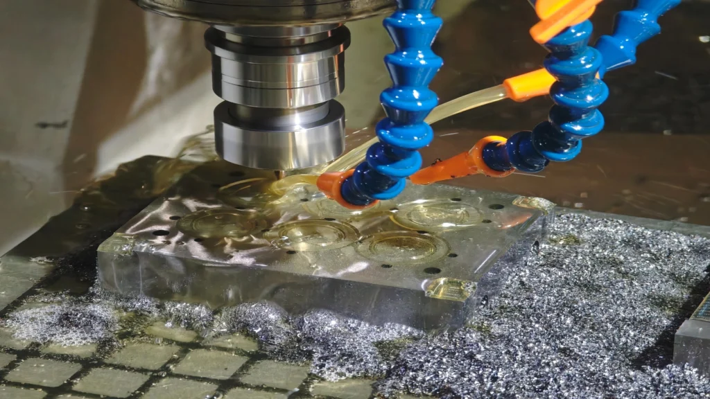 CNC mold machining