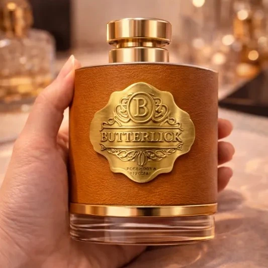 brass labels for perfume bottles 1
