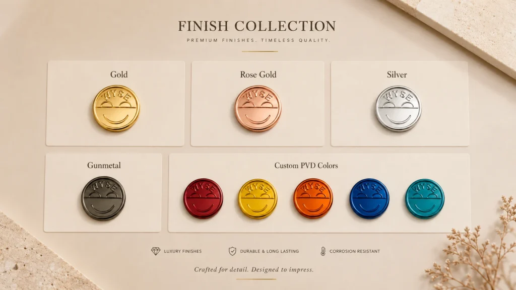 finish collection metal plating color chart