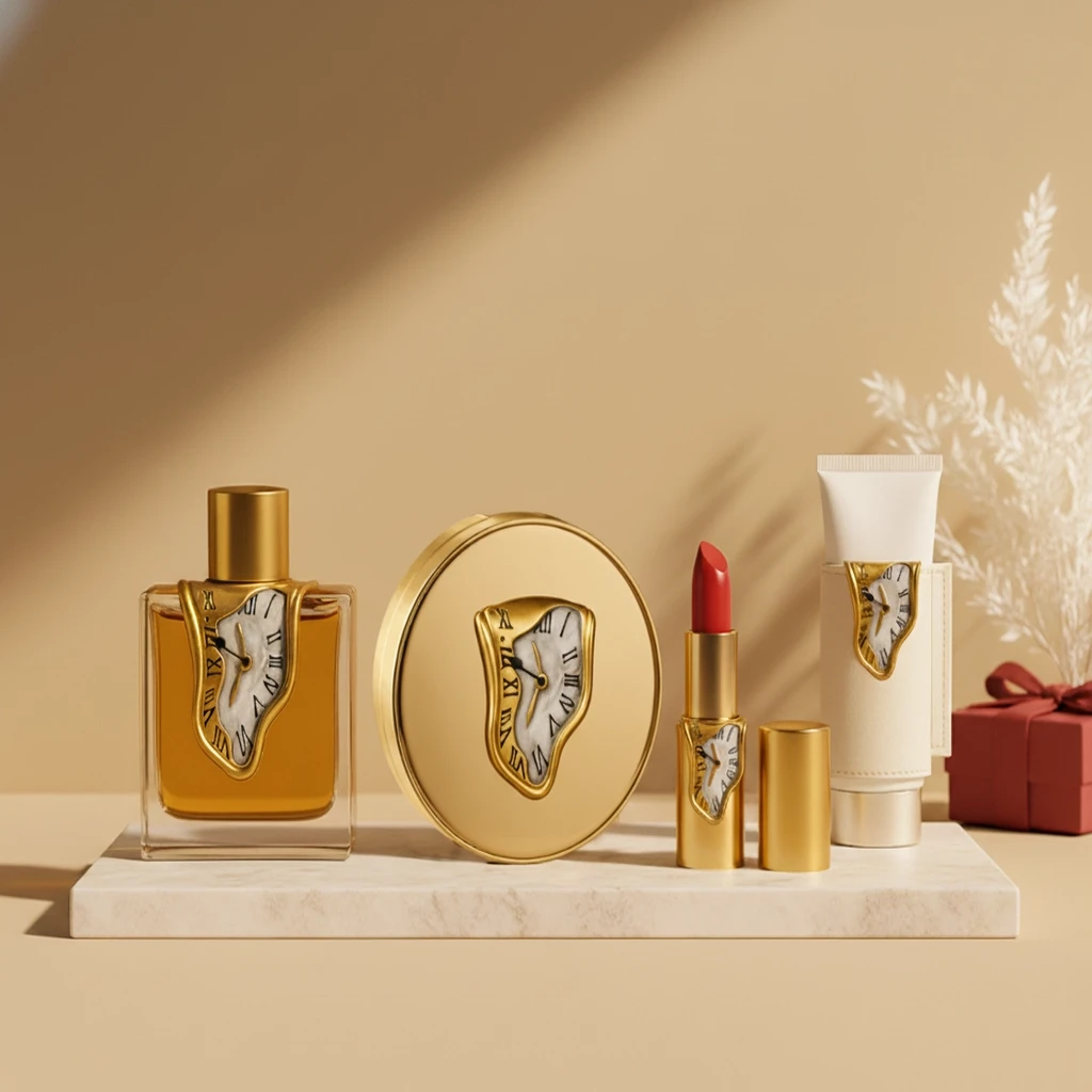 luxury beauty packaging metal accessories