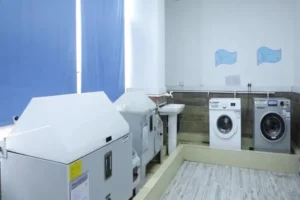 wash test room