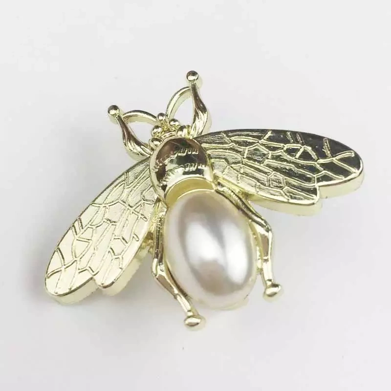 decorative bee twist lock clasp gold handbag hardware