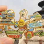 beijing temple of heaven magnetic enamel fridge magnet banner