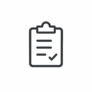 certified material process checklist icon buttonarea