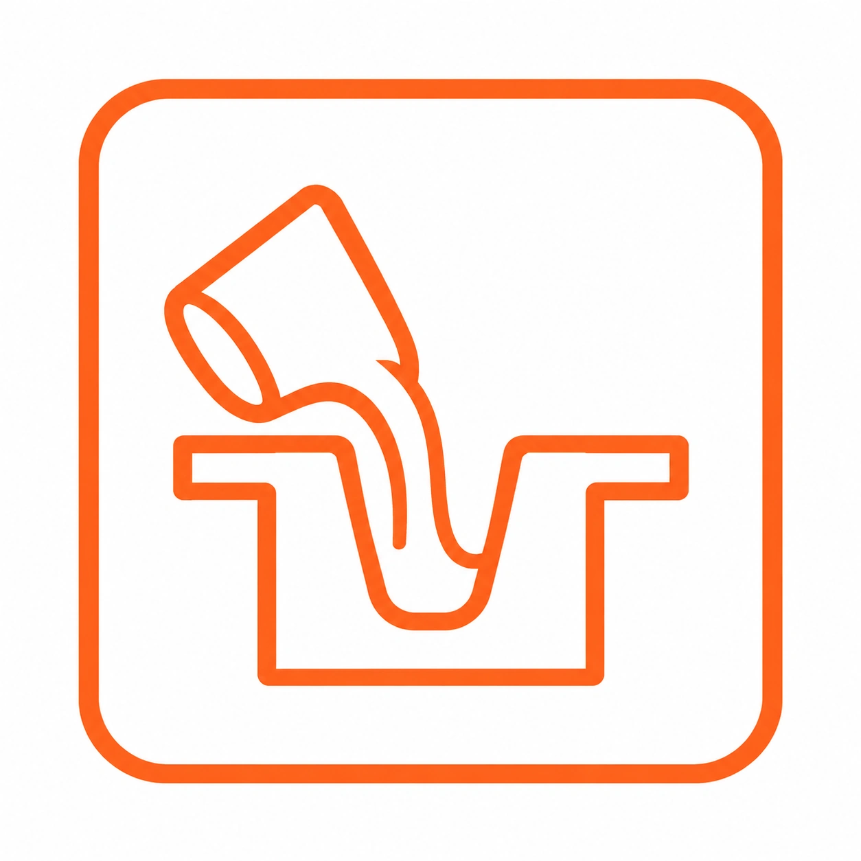 die casting process icon