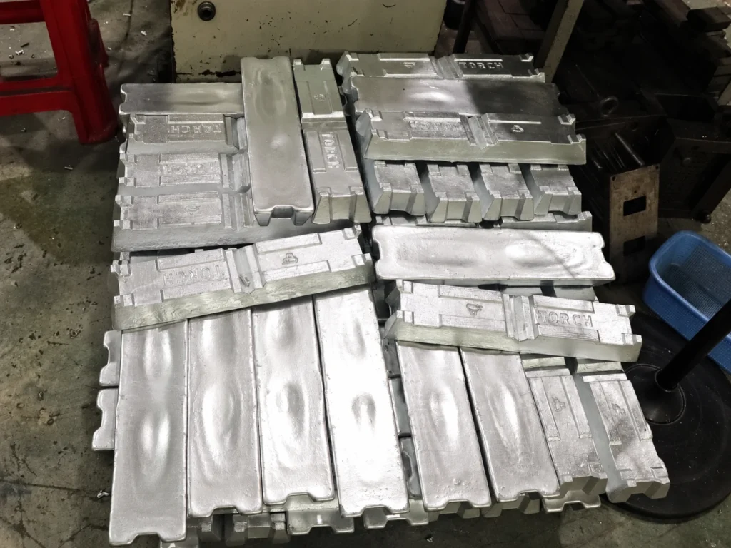 zinc alloy ingots die casting material
