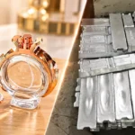 zinc alloy raw material to finished perfume bottle