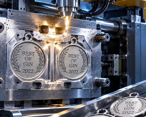 custom zinc alloy medallion die casting process