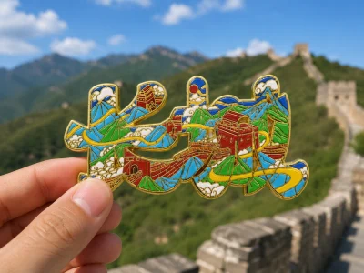 great wall magnetic fridge magnet lifestyle photo